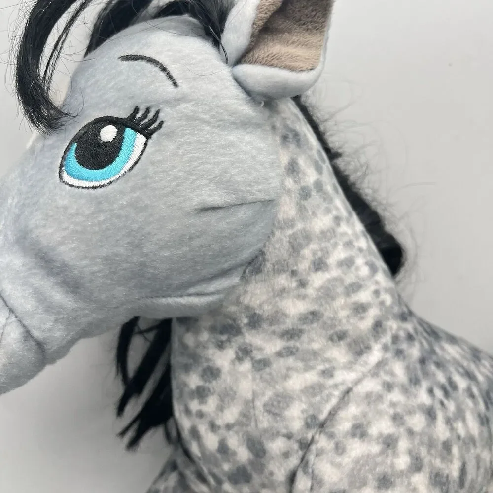 Build A Bear Horses & Hearts Riding Club Appaloosa Gray Horse BAB Plush Stuffed